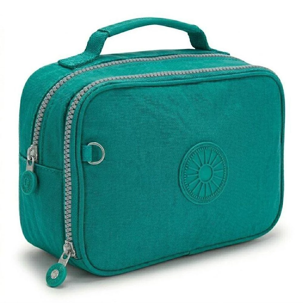 Estojo Escolar Infantil Box Duplo 1133 Verde Turquesa - Tend