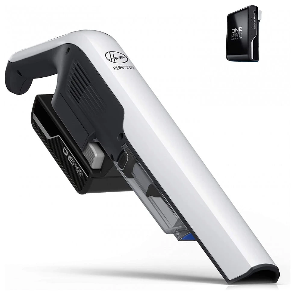 Aspirador de Pó Multifuncional Portátil sem Fio e Super Leve, 110V, Hoover BH57010, Branco