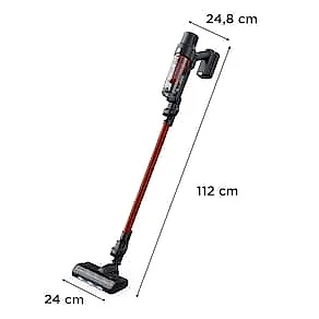 Aspirador de Pó Vertical Sem Fio Arno X-PERT 7.60 RH6A 2 em 1 140W LED Autonomia 45 Minutos Bivolt