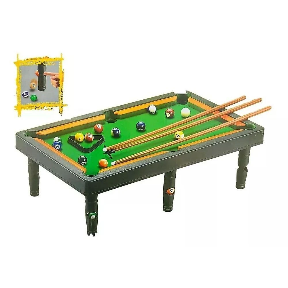 Mesa Bilhar Sinuca Infantil Portátil Snooker Kit Completo