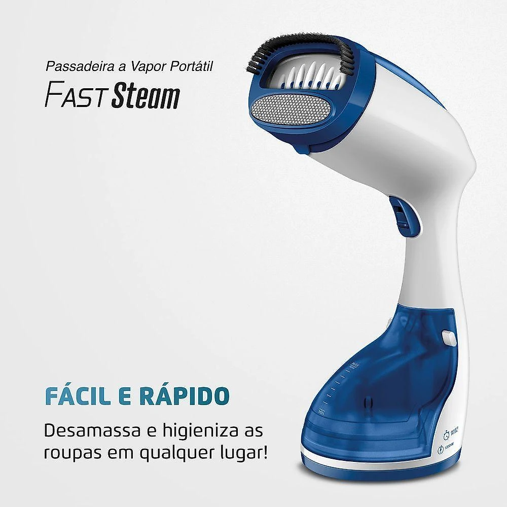 Passadeira A Vapor Mondial Portátil Fast Steam Vp-09 Vaporizador Vp-09 220v/60hz