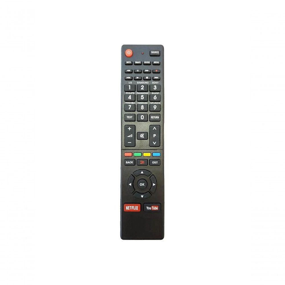 Controle Remoto Mxt 01369 Tv Universal Smart Netflix