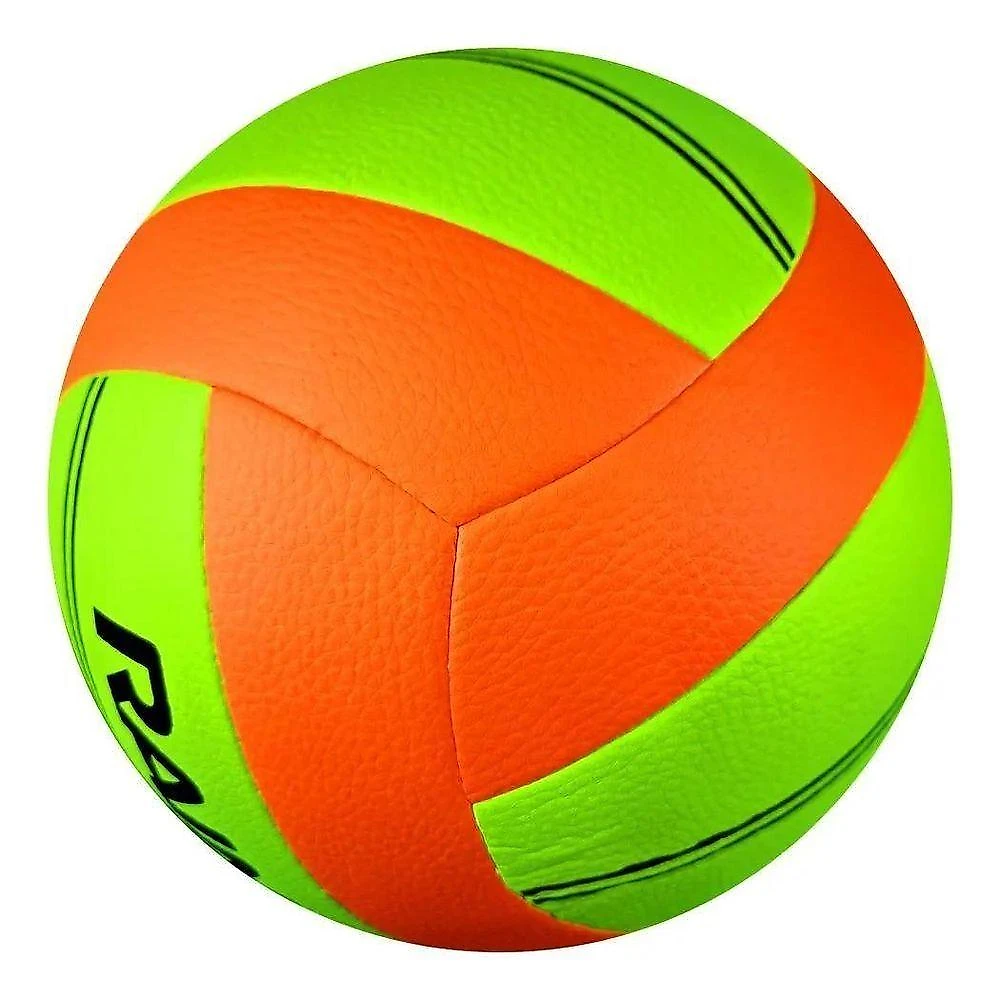 Bola de Vôlei de Praia Beach Vôlei 2024 com Termofusão Tecnofusion Verde e Laranja Rainha