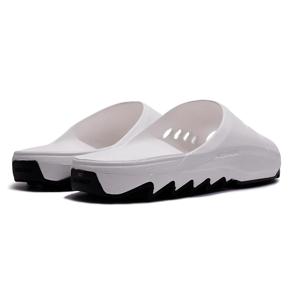 Sandália Kenner Makho Branco / Preto - 37