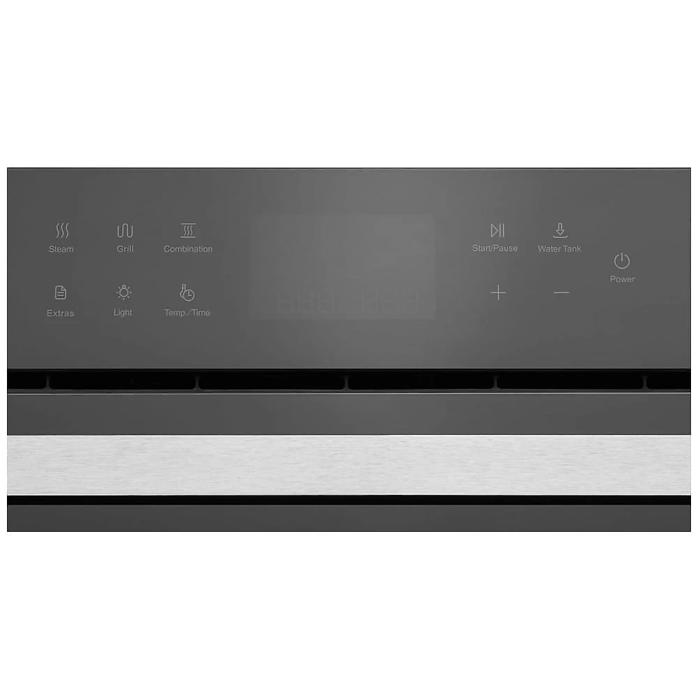 Forno elétrico de embutir 142L Robam preto onyx combi vapor air fry convecção 220V