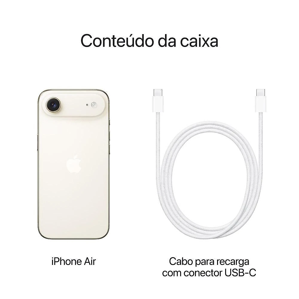 iPhone Air Apple Dourado-claro, 256 GB