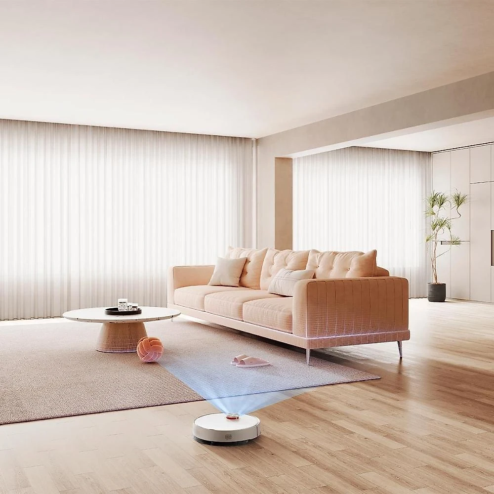 Aspirador robô xiaomi s40 3em1 70w filtro hepa controle por app bivolt branco