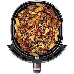 Fritadeira Elétrica Sem Óleo Air Fryer Electrolux Family Efficient Por Rita Lobo EAF50 5L Grafite 110V