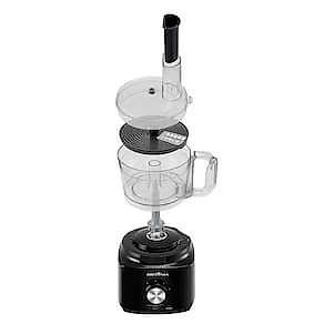 Multiprocessador de Alimentos Britânia Turbo 5 em 1 BMP900P 1000W Preto 110V 110V