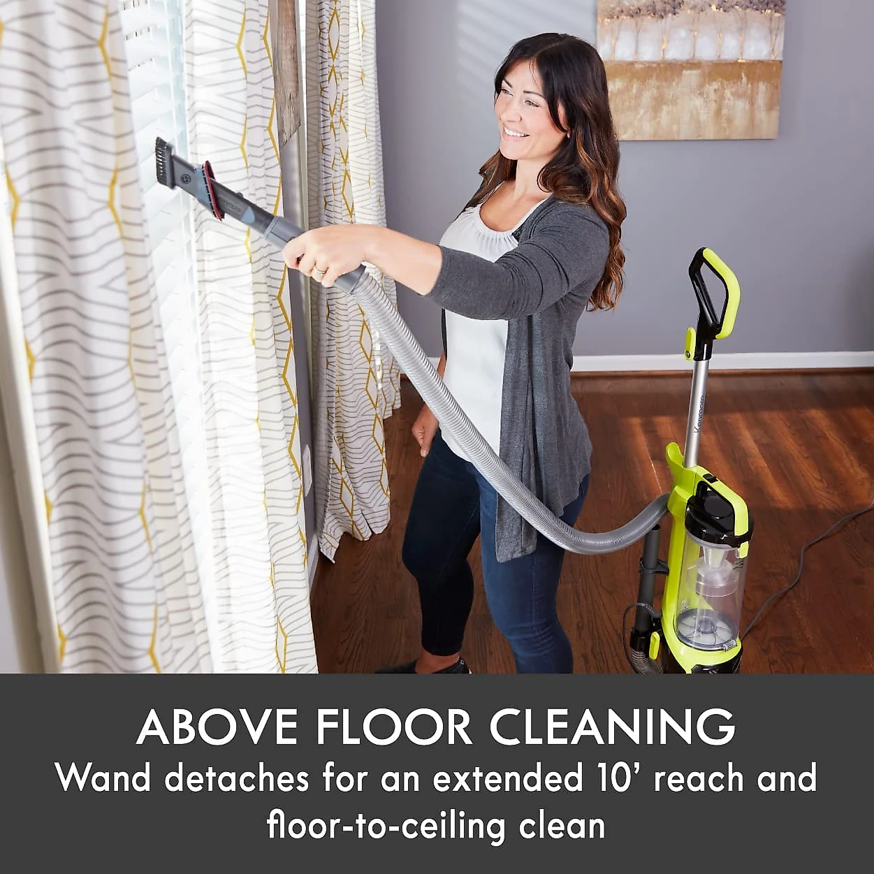 Kenmore DU2001 Aspirador de Pó 3 em 1 Potente Ideal para Carpetes 2L de Capacidade 110V Verde