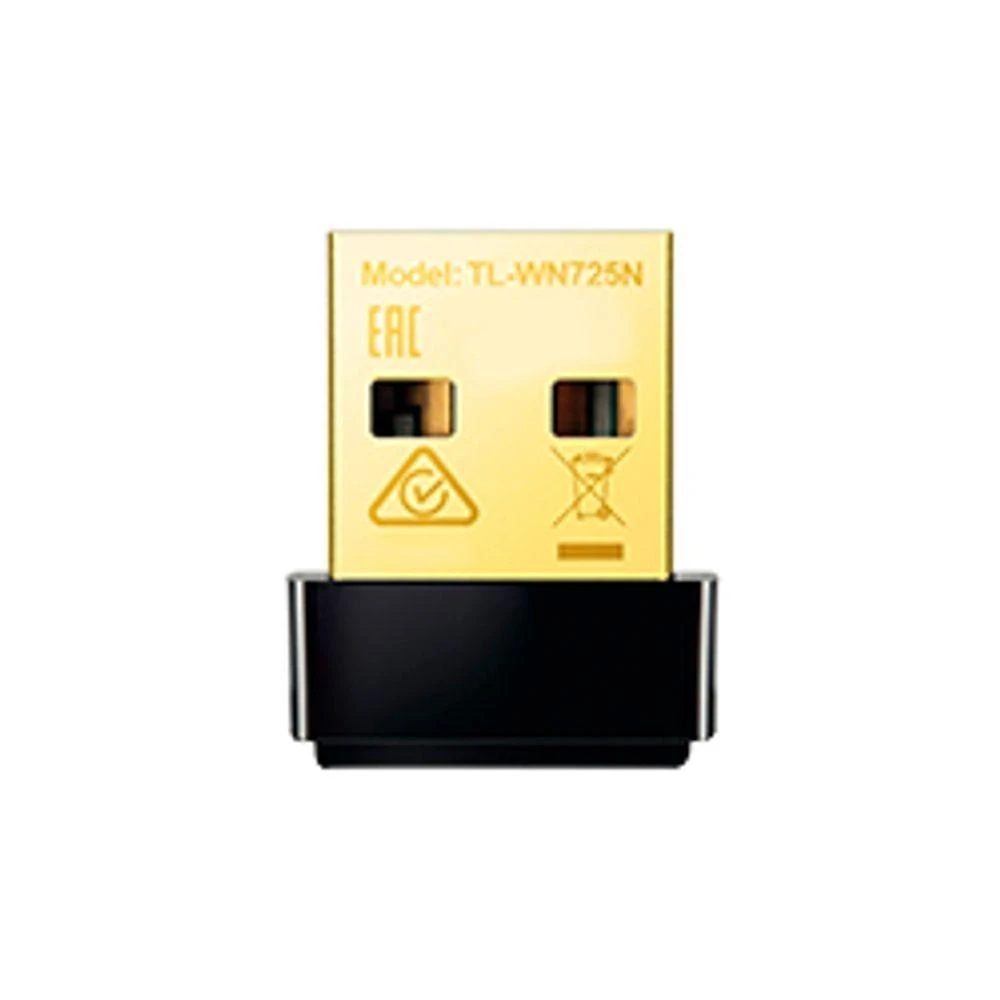 Adaptador USB Wi-Fi TL-WN725N 150Mbps com Design Compacto Preto TP-Link