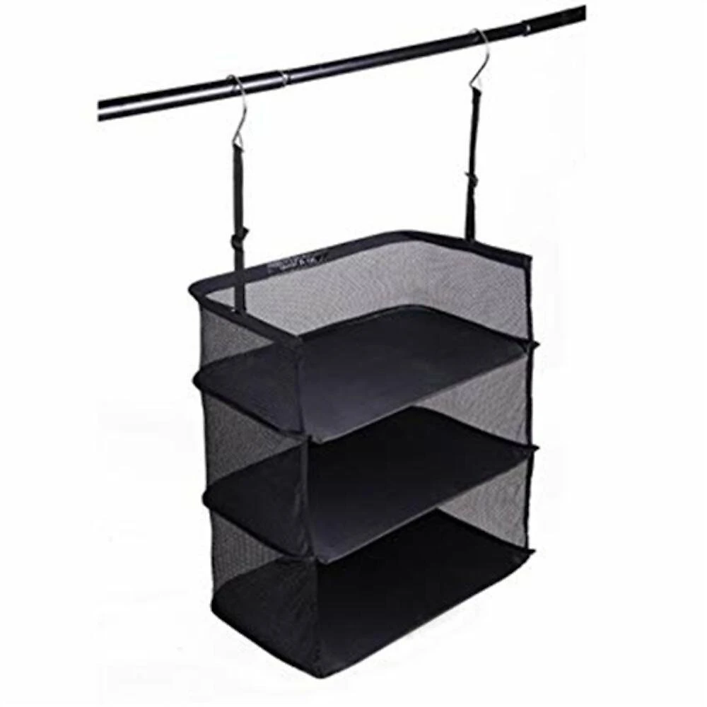 Organizador de Mala Suspenso Yeet 3 Andares em Poliéster 45X46X27CM para Viagem