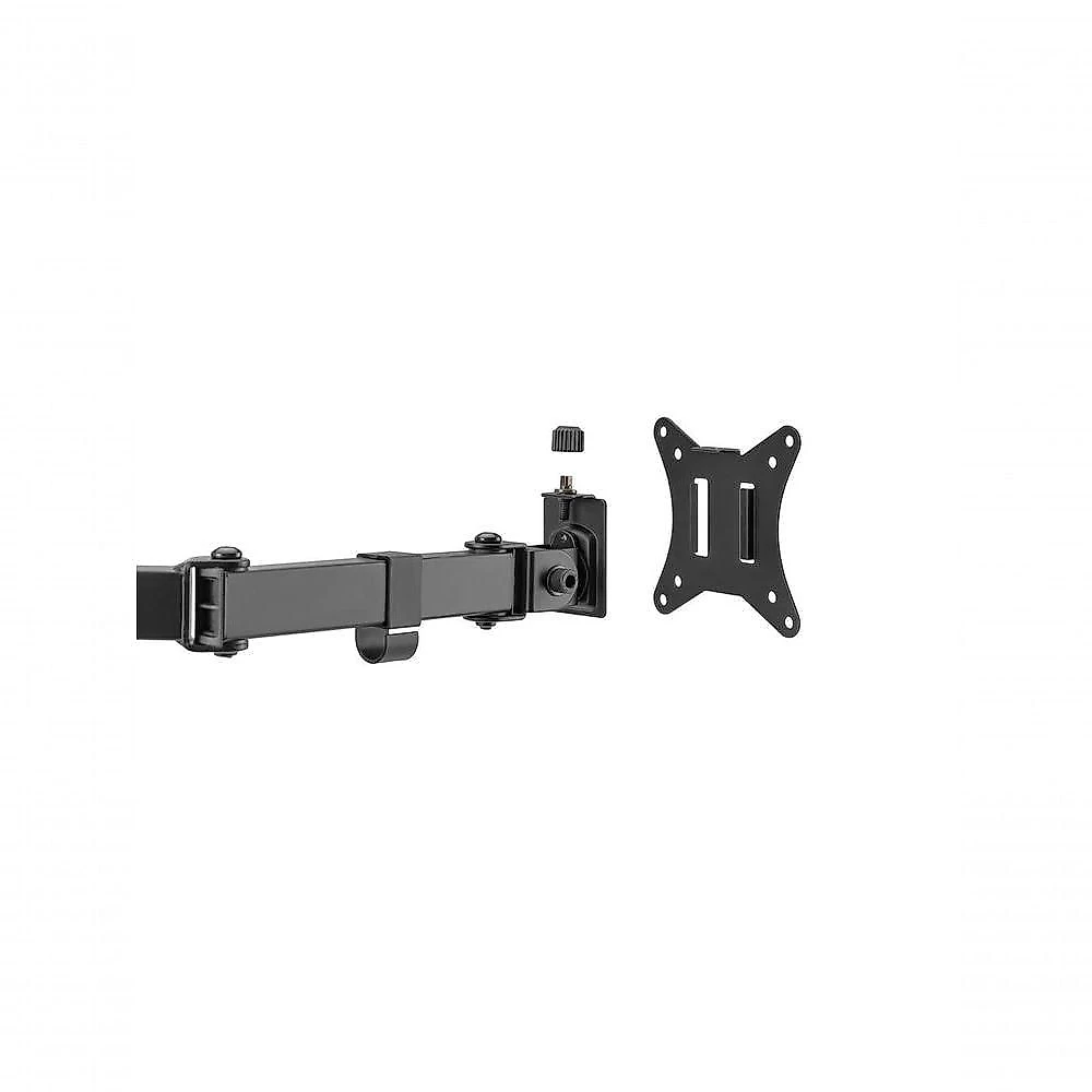Suporte para Monitores SMQ440C para 4 Telas 17" a 32" com Ajuste de Altura e Inclinação Preto Vinik