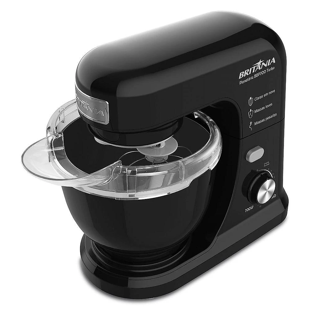 Batedeira Planetária Britânia BBP700P 4L 700W 12 Velocidades 110V