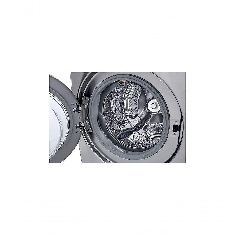 Lava e Seca LG Smart 18kg Inox Look com Inteligência Artificial AIDD™ WD18SV2S6B 127V