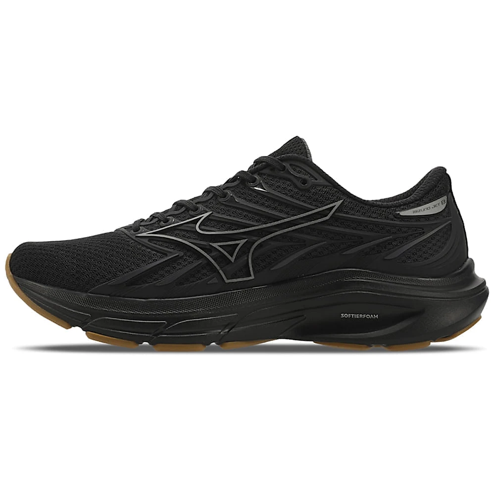 Miniatura Tênis de Corrida Masculino Mizuno Jet 8 34 Preto