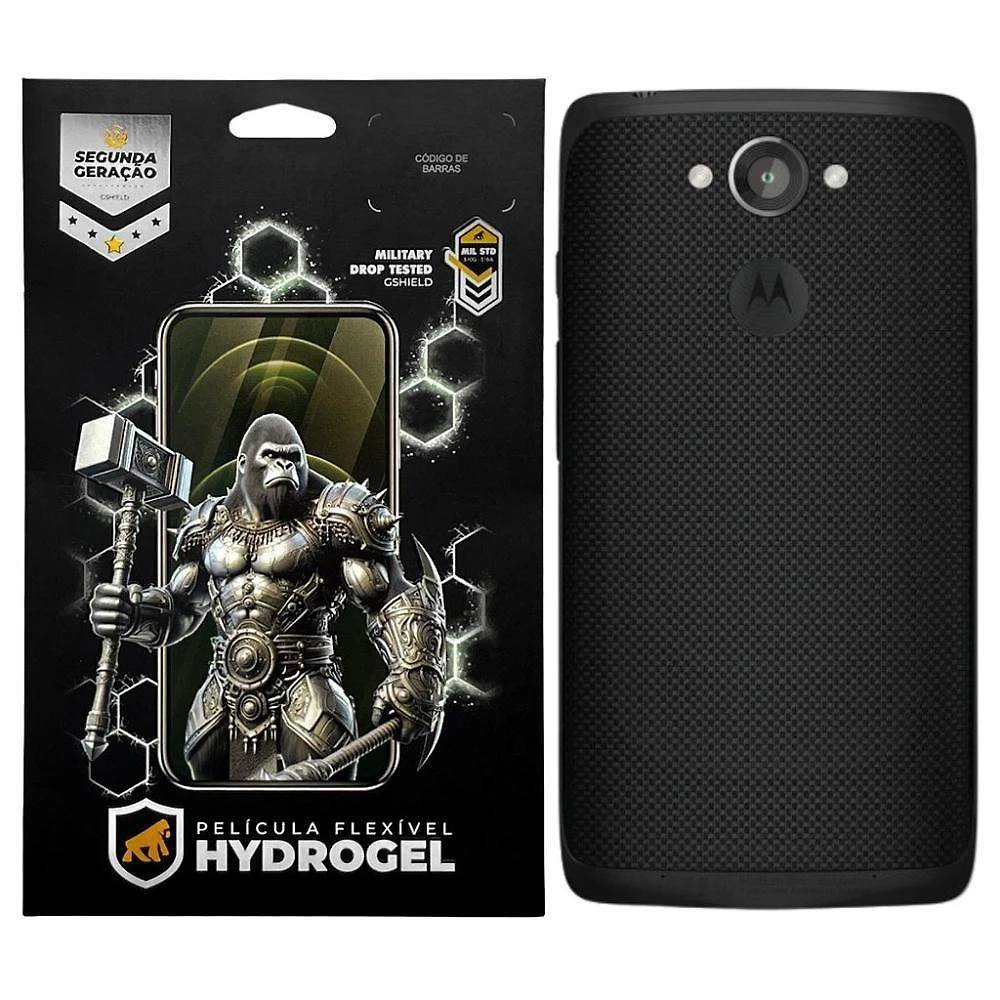 Película Gshield para Motorola Moto Maxx Traseira Hydrogel HD com Revestimento Oleofóbico 1 Unidade