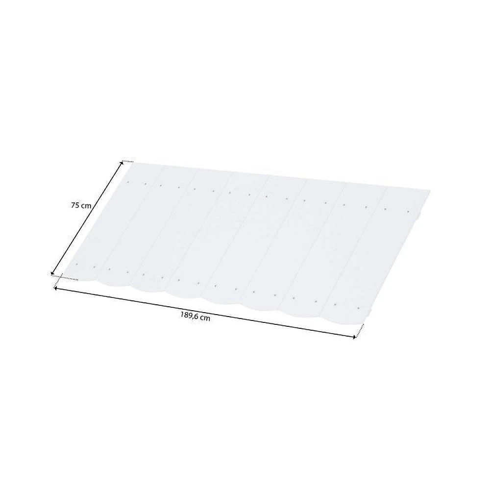 Cama Montessoriana Casinha com Led e grade New Garden Casatema MadeiraOriginals Cama Reversivel Casinha com Telhado, Led e Grade Dupla Frontal New Garden Casatema Branco/Natural