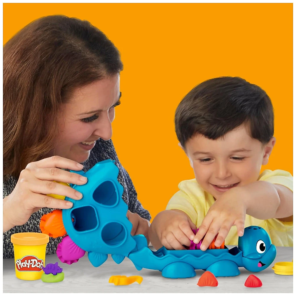 Play-Doh Formas & Cores: Kit Inicial Dinossauro Com 11 Acessórios Para Crianças 2+ .