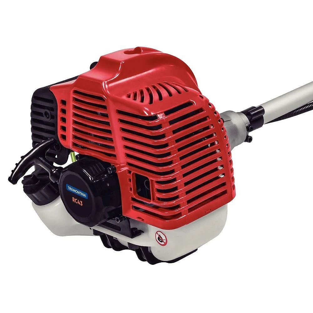 Roçadeira a Gasolina RC43 42,7cc 1,7HP com Lâmina e Fio de Nylon Tramontina