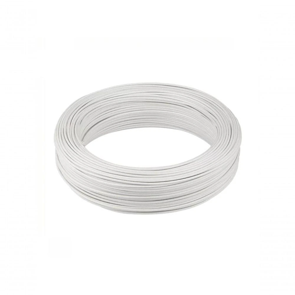Cabo Flexível Automotivo Permak Cabo Auto 0.75MM 300V para Áudio Doméstico e Automotivo Branco