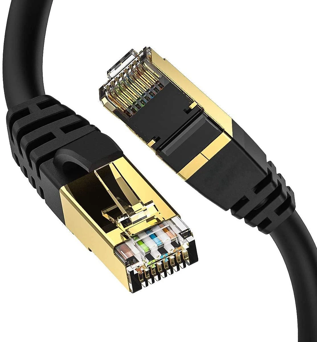 Cabo de Internet Cat812M Vel40Gbps 2000Mhz com Conector RJ45