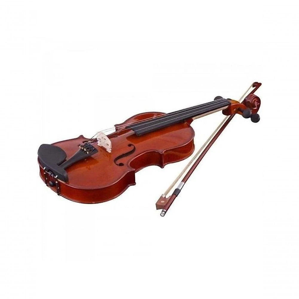 Violino VA-12 1-2 Natural com Acabamento em Verniz Brilhante Marrom Harmonics