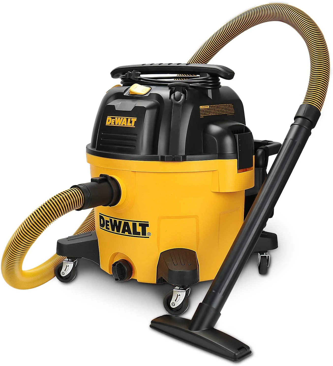 DEWALT 9 Gallon WetDry VAC HeavyDuty Shop Vacuum Yellow