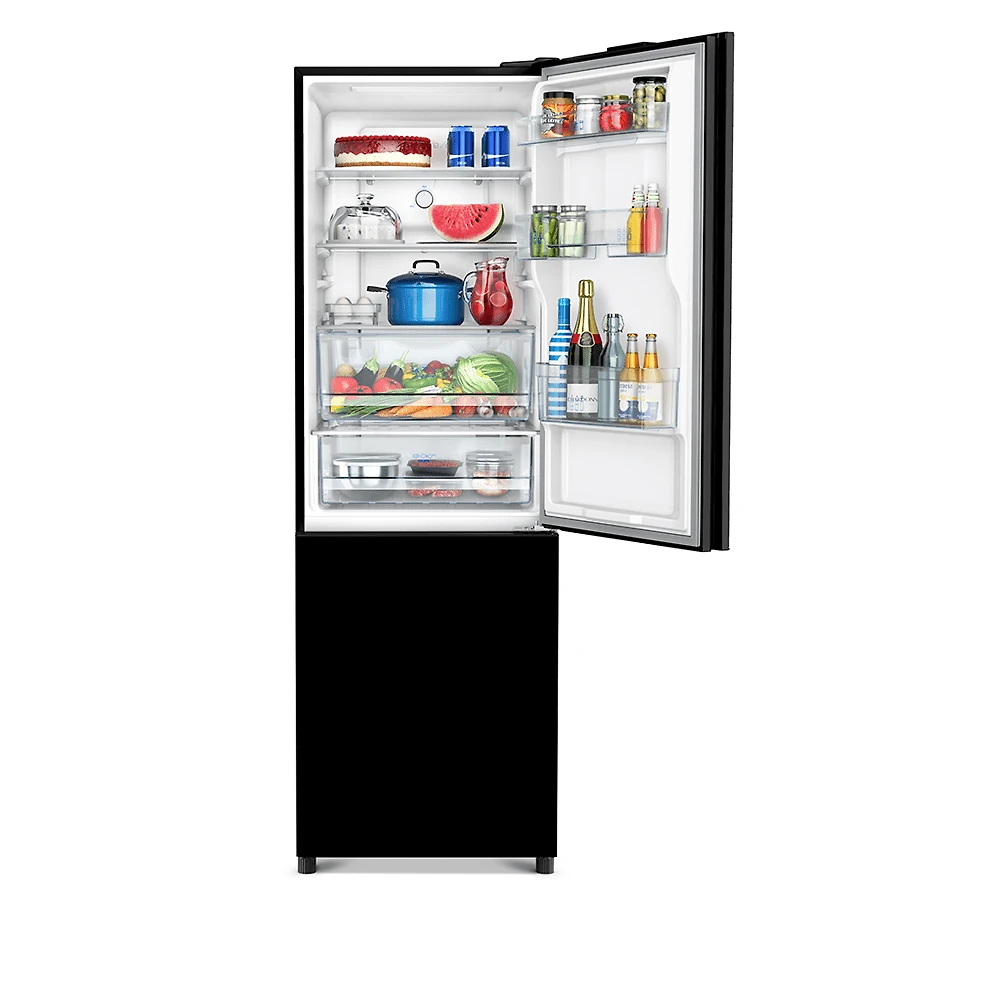 Miniatura Geladeira Panasonic Frost Free 397L A+++ Titânio - NR-BB41GV1B 110v