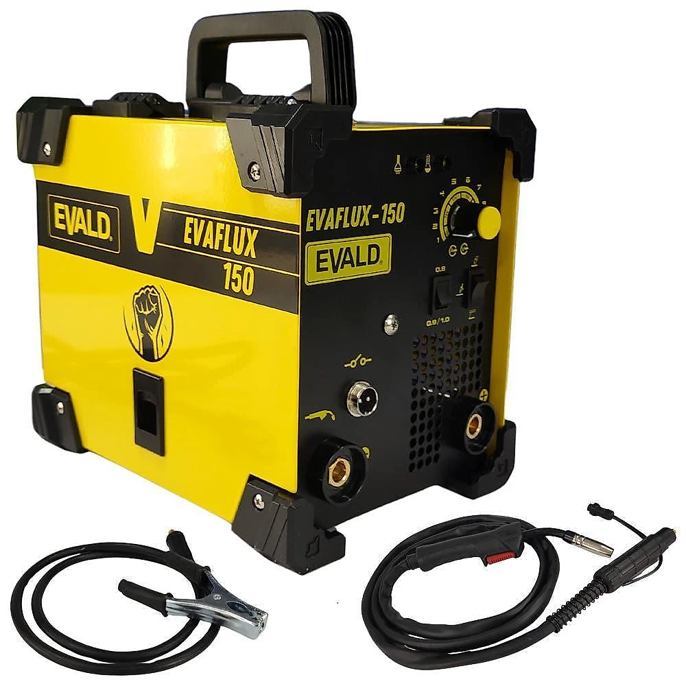 Máquina Solda Multiprocesso MIG sem Gás Sinérgica EVAFLUX-150 220V EVALD 220V