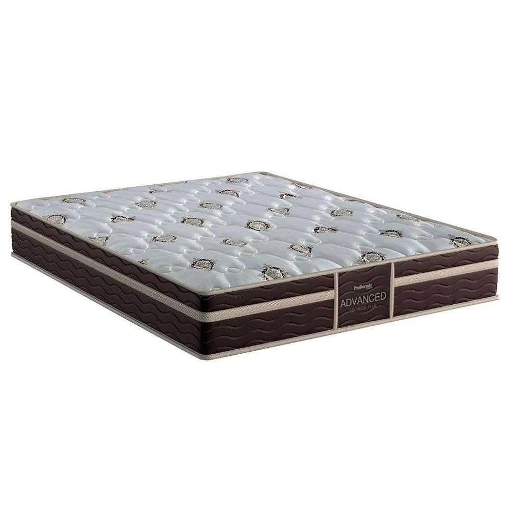 Colchão Queen Espuma D33 Euro Pillow Firm 158x198x28CM Marrom Probel