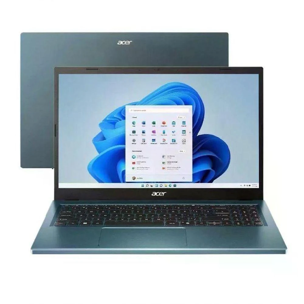 Notebook Acer Aspire Go 15 AG15-51P-35JZ Intel Core I3 8GB 256GB SSD 15.3"