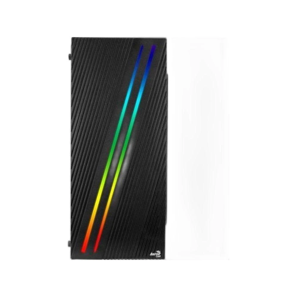 Gabinete Gamer Streak Torre Média ATX Micro ATX Mini ITX Aço RGB Preto Aerocool