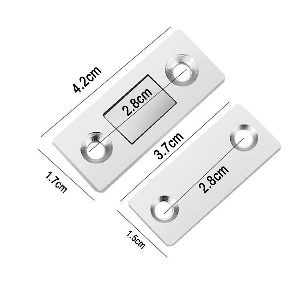 Fecho Magnetico Ima 8 Peças Para Porta Trava Fecha Janela Gaveta Armario Multiuso Resistente