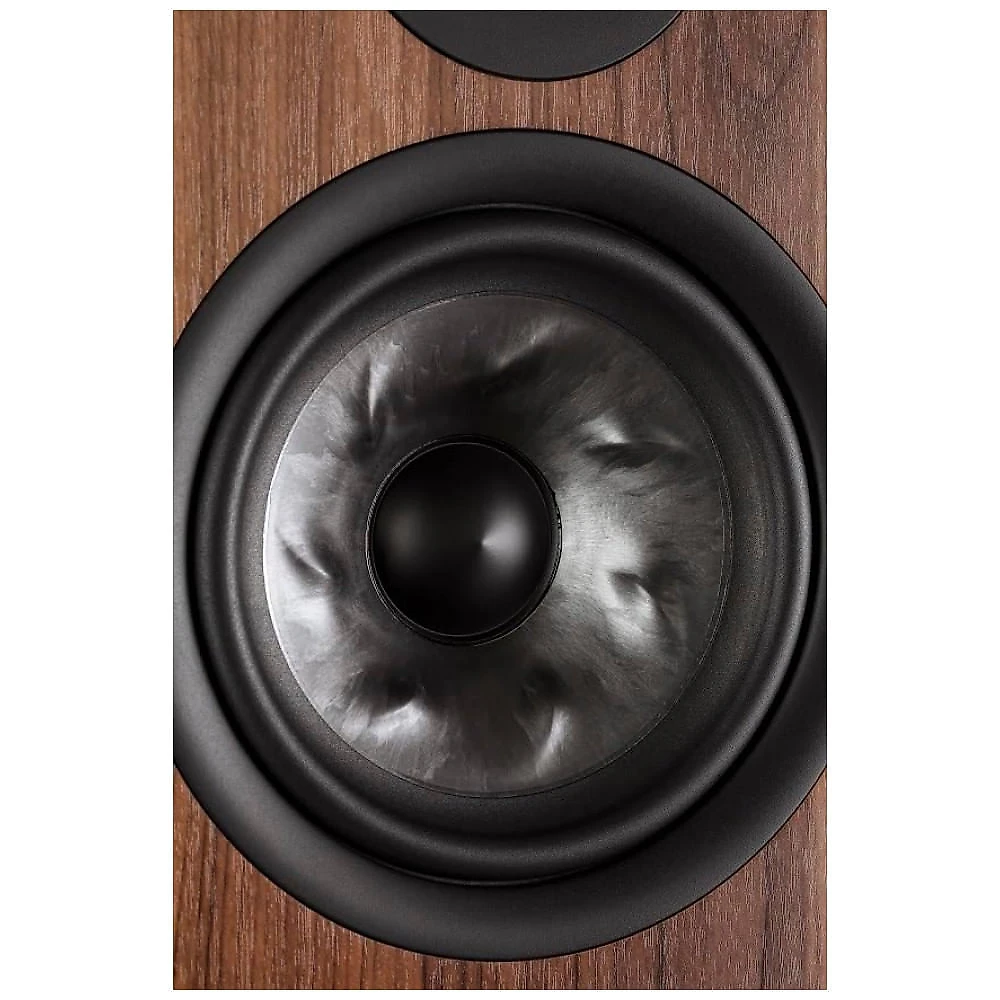 Caixa acústica torre Polk Audio Reserve R700 marrom, 3 vias, tweeter 25 mm, médio 165 mm, 2 woofers 203 mm, até 300 W, estéreo, Hi‑Res, Dolby Atmos