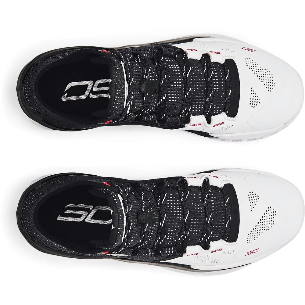 Miniatura Tênis de Basquete Under Armour Curry 2 Retrô 38 Branco