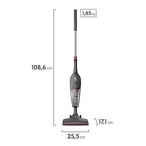 Aspirador de Pó Vertical 2 em 1 Electrolux STK15 com Fio Urban 1450W Cinza 110V