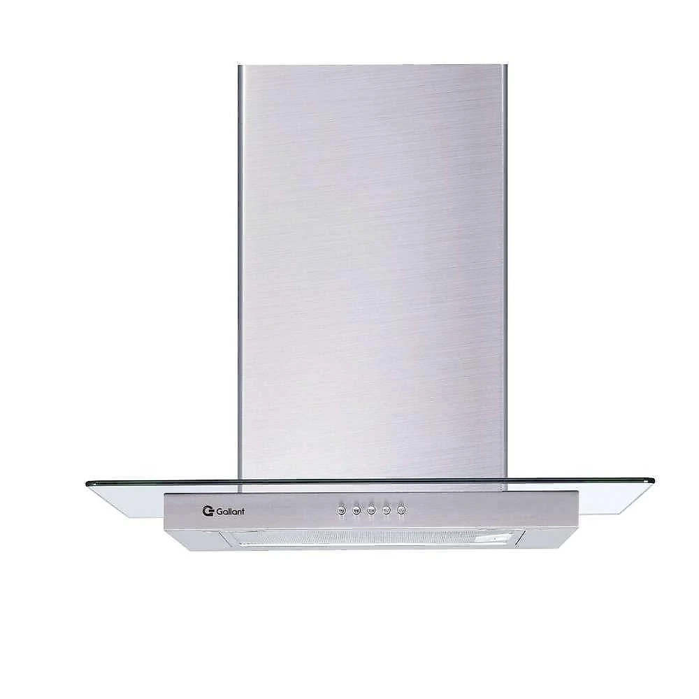 Coifa parede gallant venezia vidro reto inox 60cm 220v