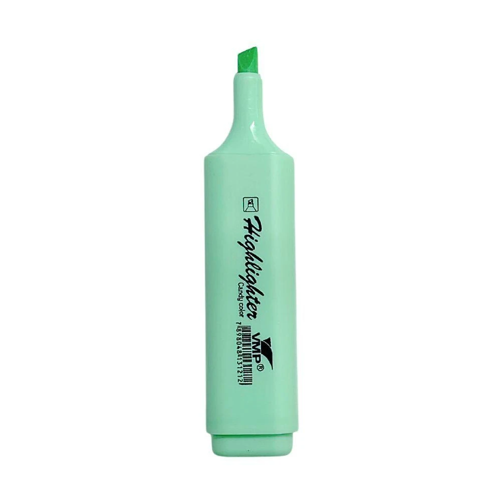 Marcador de Texto Verde Candy Colors Escolar para Estudos e Organização 1 Unidade Verde