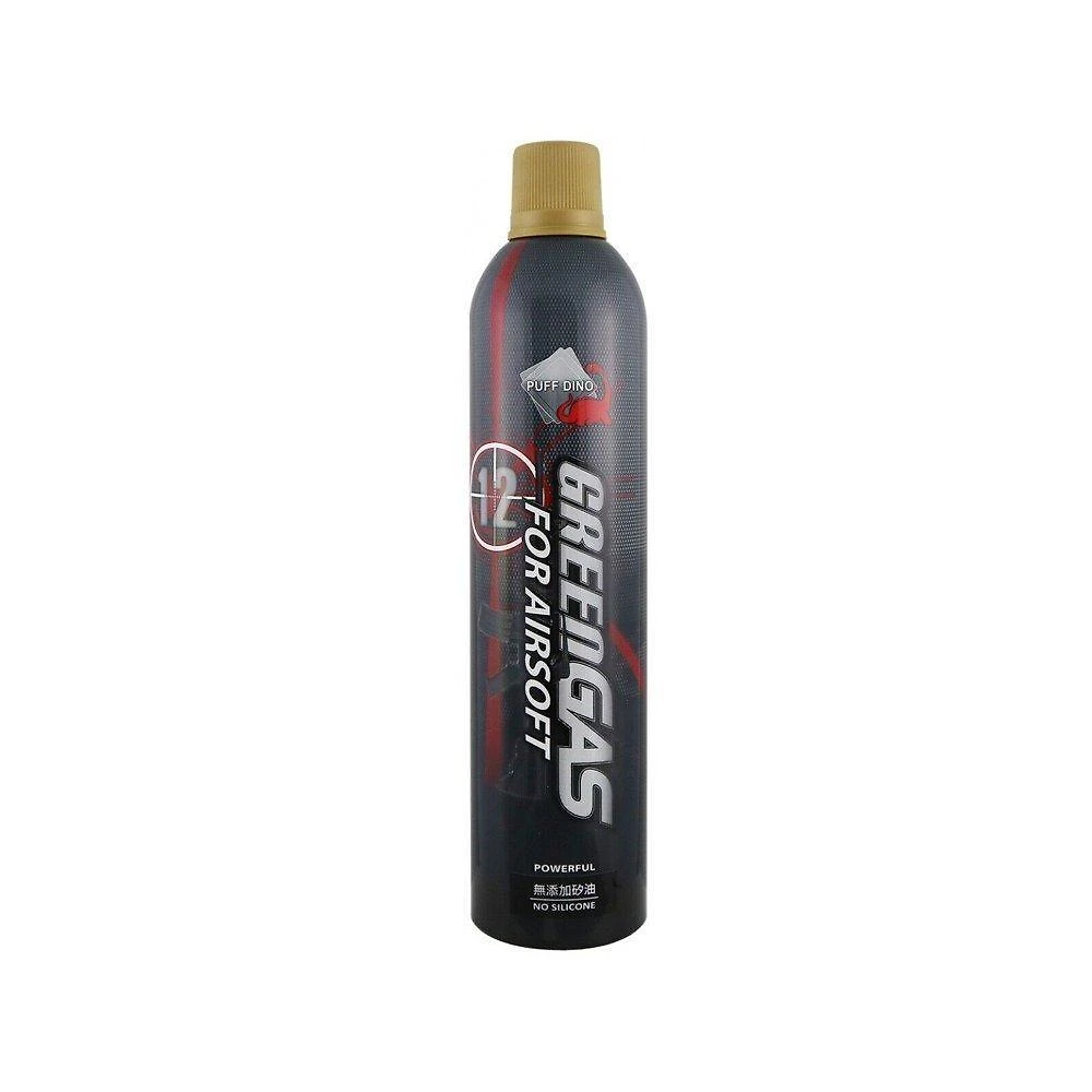 Green Gas Para Airsoft Gbb Puff Dino 600ml Sem Óleo - Rossi