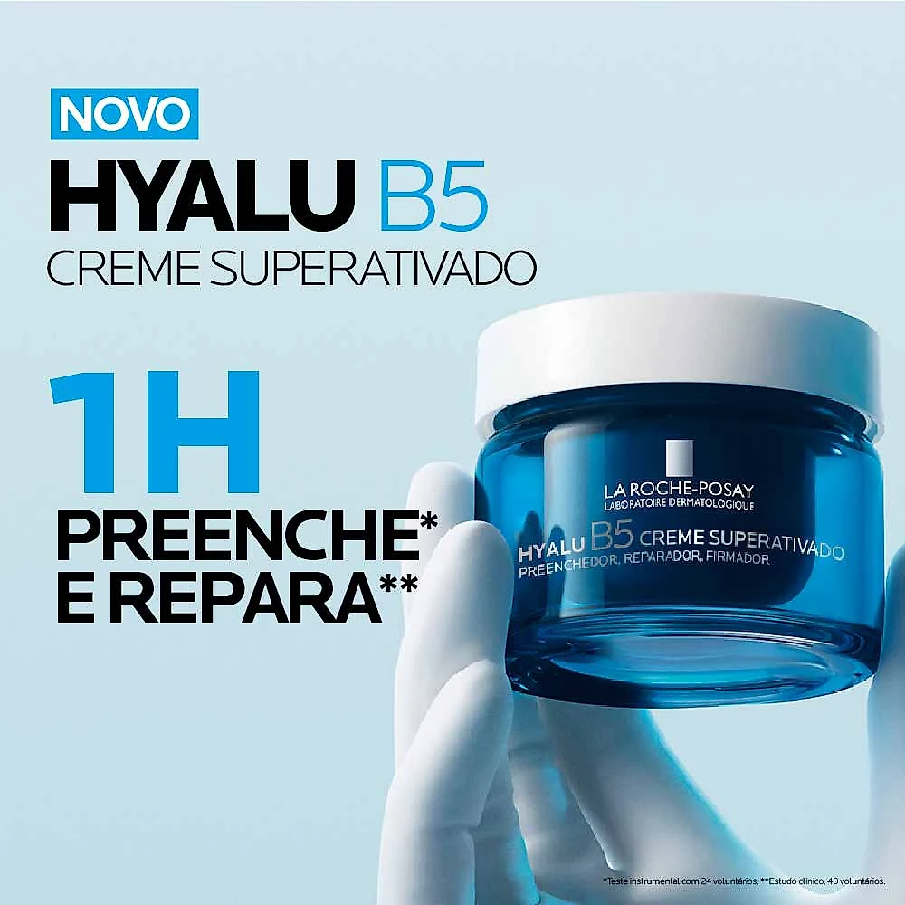 Creme Facial Antirrugas Superativado La Roche-Posay Hyalu B5 Refil 50g