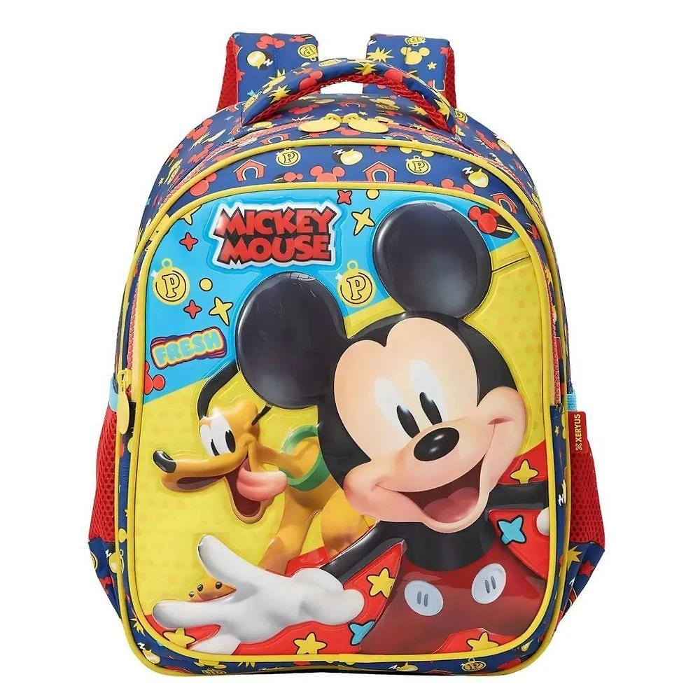 Mochila Escolar Infantil de Costas Xeryus 13272 Poliéster 420D 30cm X 40cm X 15cm Vermelho