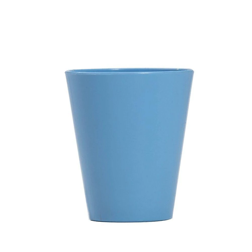 Copo Fresc Redondo 350ml Azul Em Polipropileno Linha Tendência Vem