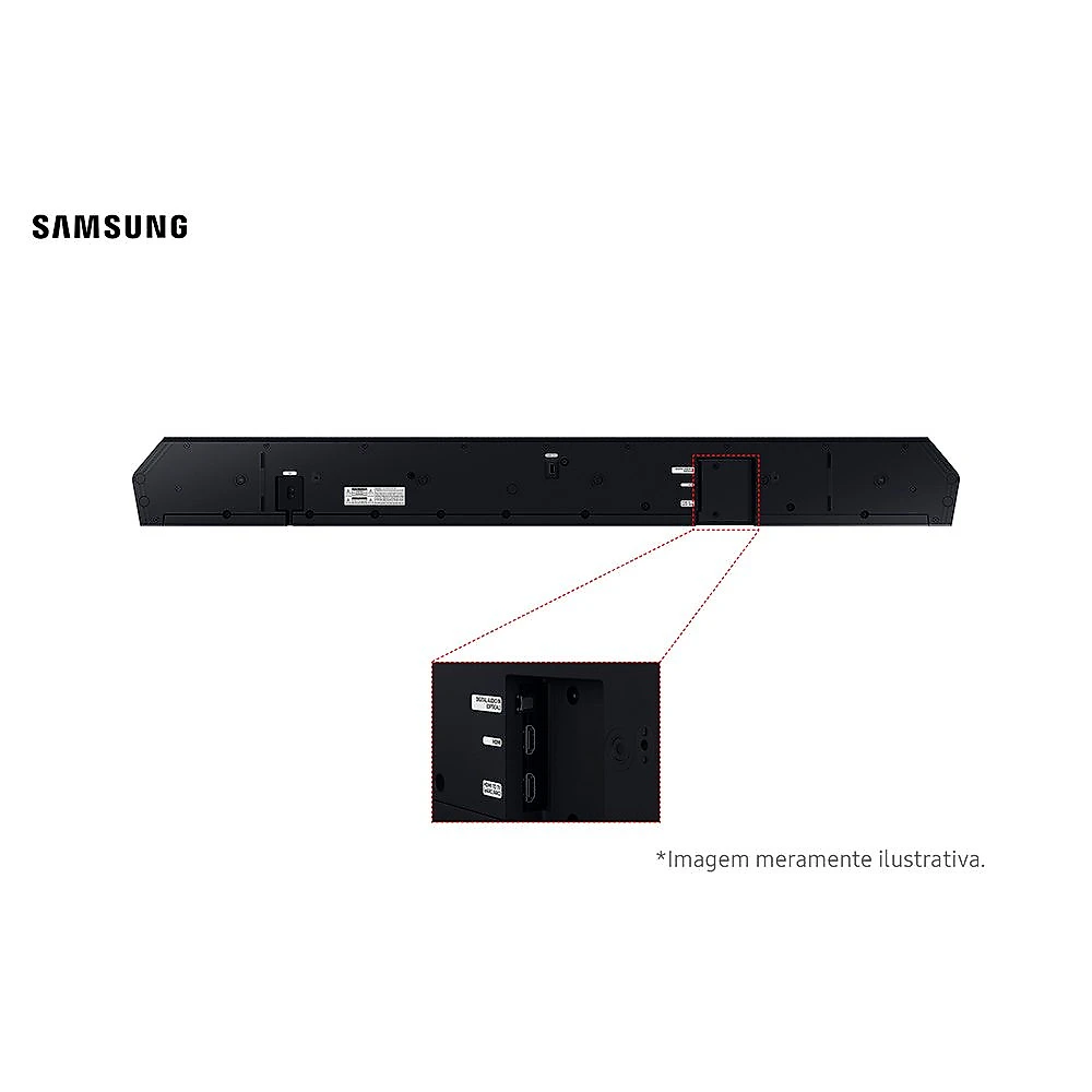 Smart TV Samsung 85" UHD 4K U8600F 2025 + Soundbar Samsung Série Q com 3.1.2 canais HW-Q600H Bivolt