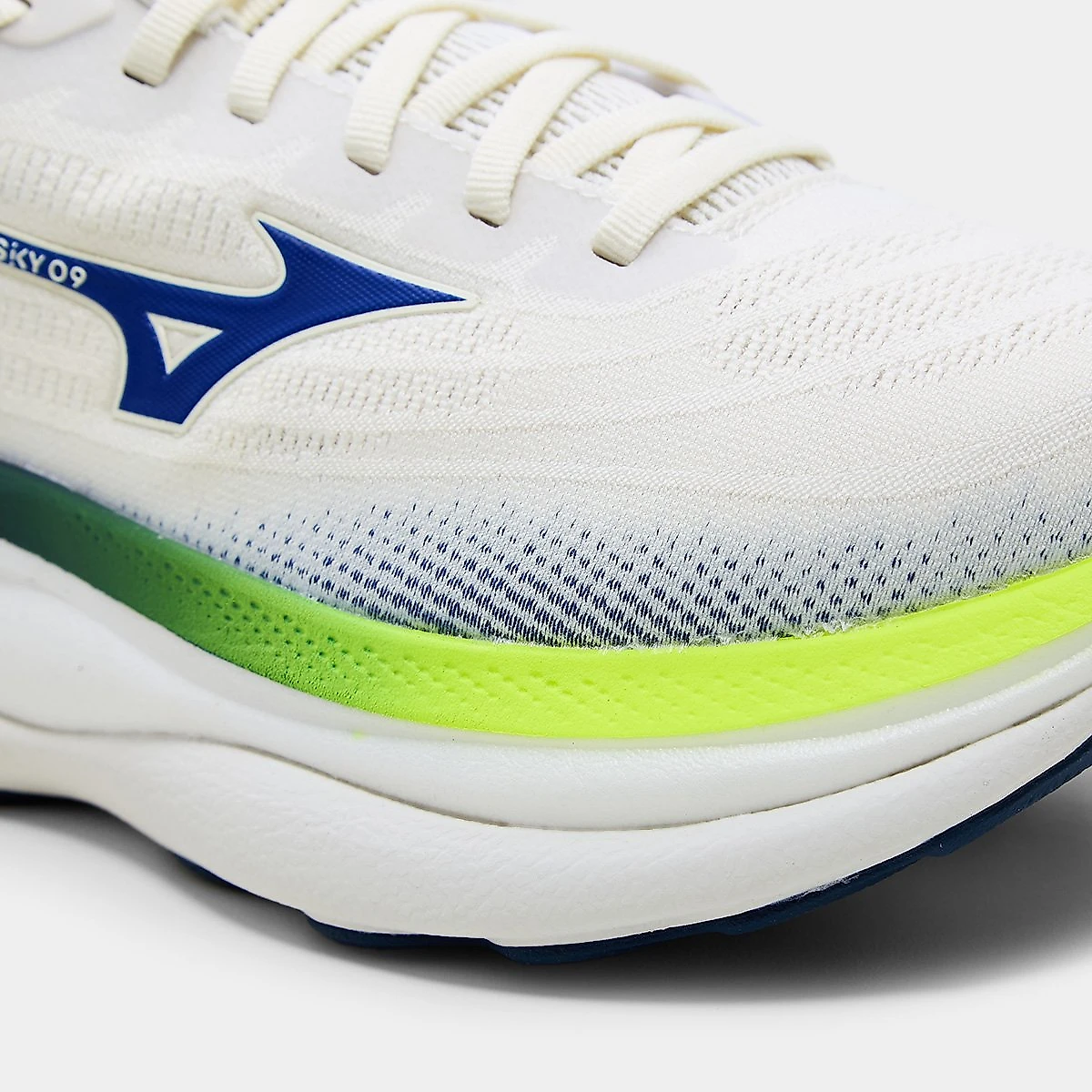 Tênis Mizuno Wave Sky 9 Masculino Branco+Amarelo - 38