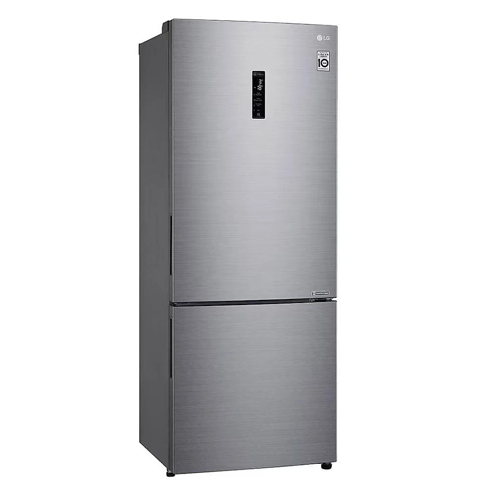 Refrigerador Lg Bottom Freezer Inverse 451l Platinum 110v Gc-b569nllm