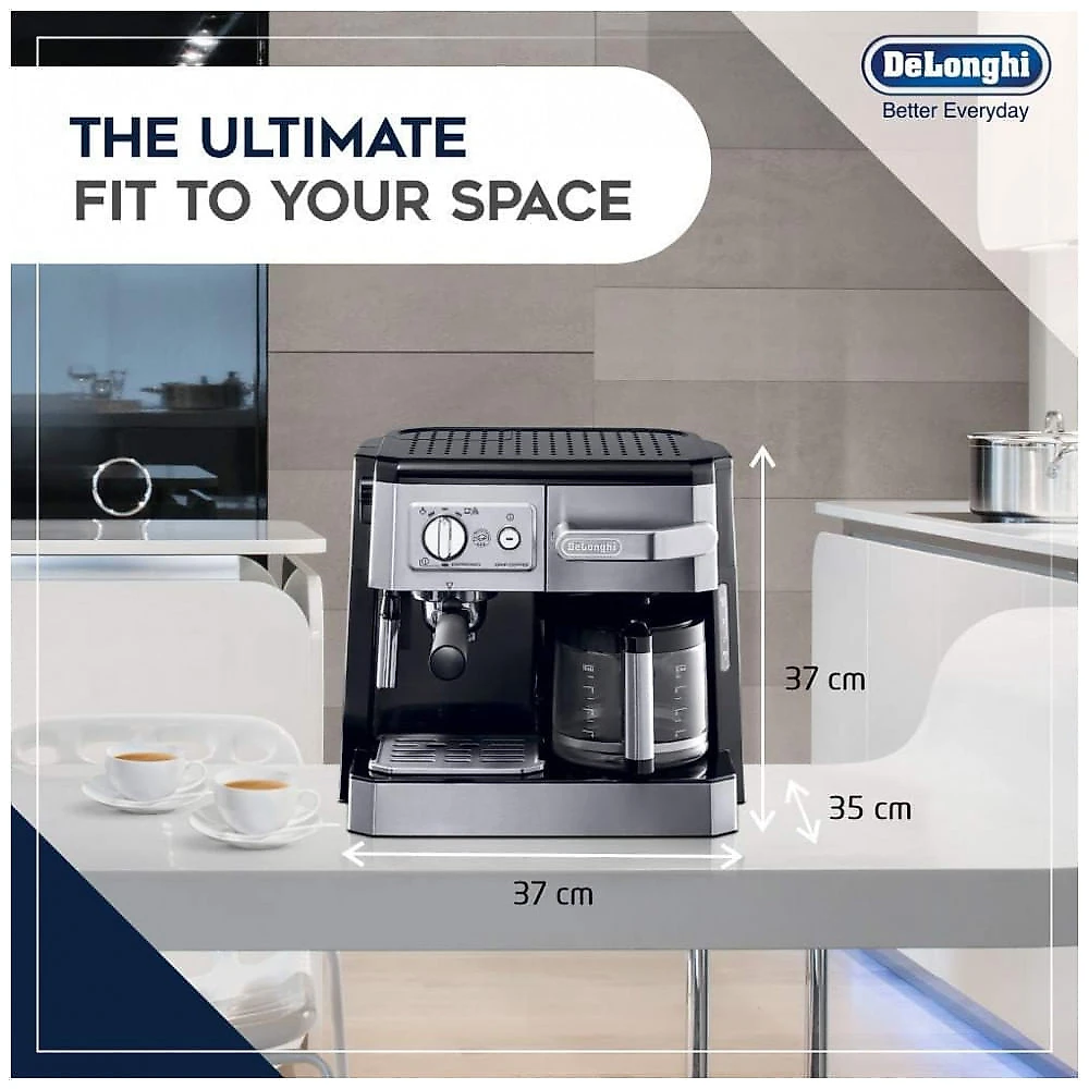 Cafeteira Delonghi BCO420 Espresso Cappuccino e Café Filtrado 220V