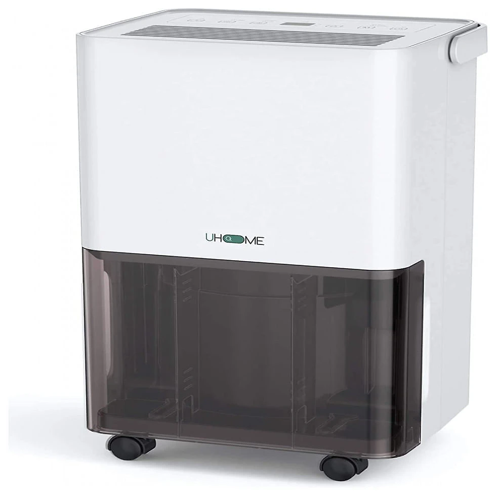 Desumidificador 1.7L até 140 m2 com Desligamento Automático, 110V, Uhome, Branco