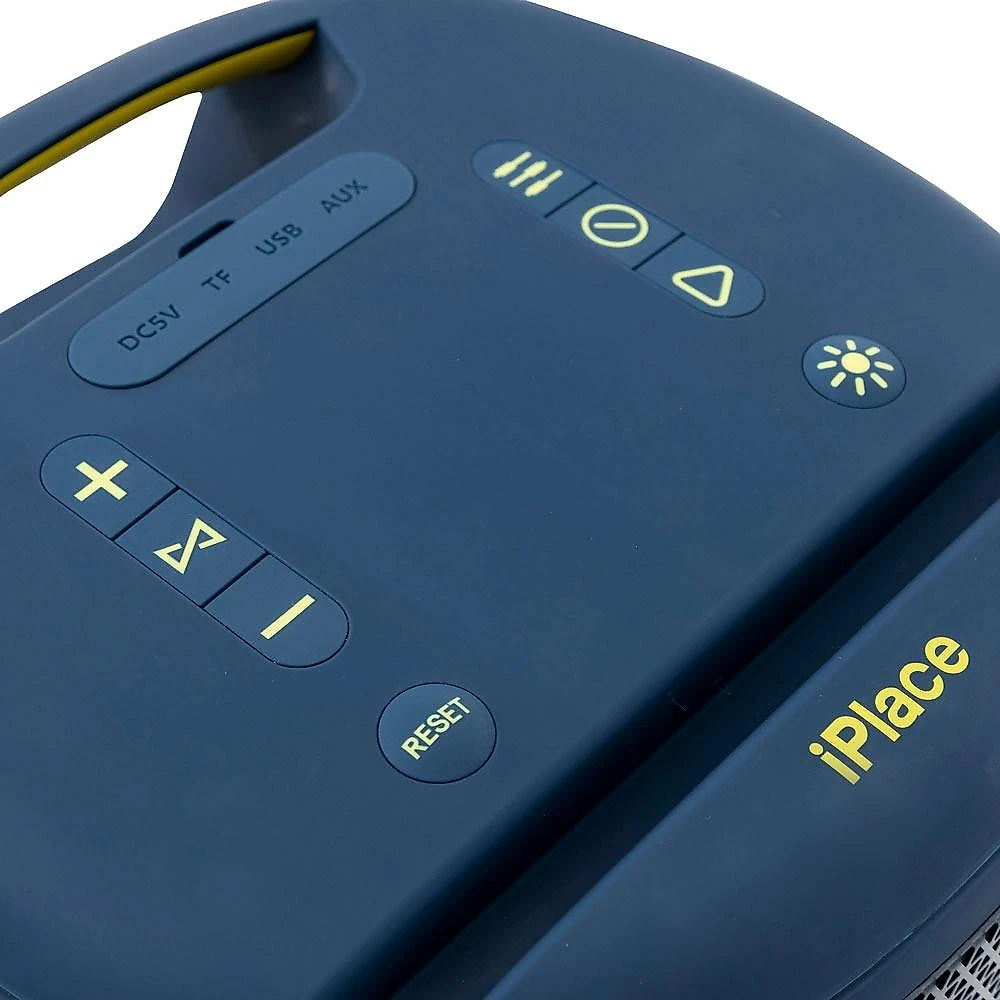 Caixa de Som Bluetooth Connect S50, Azul, Originais iPlace
