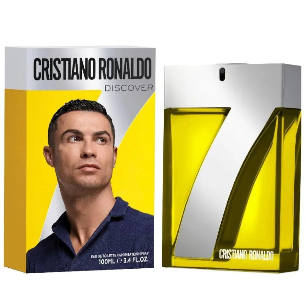 Perfume Discover Masculino Eau de Toilette Amadeirado Aromático 100ML Cristiano Ronaldo